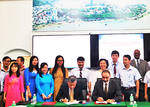 Nha Trang University cooperates with United Nations Conference on Trade and Development (UNCTAD)