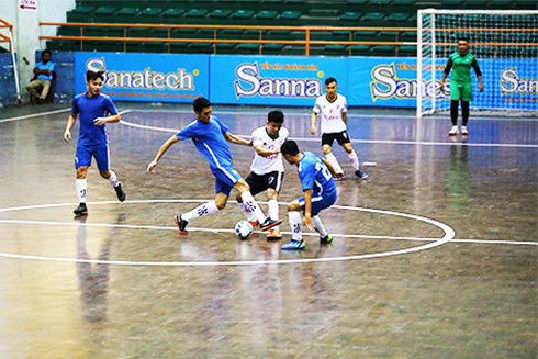 C-CASA Ninh Hoa playing open match against Sakura Khanh Vinh