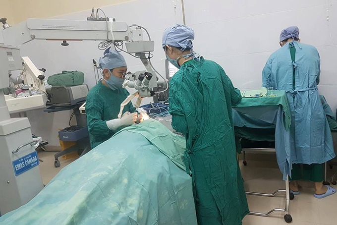 Free eye surgery for 125 poor patients