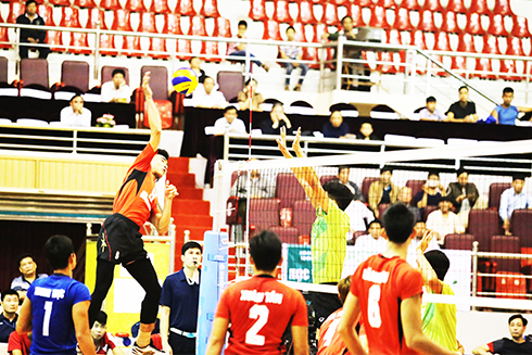 Sanest Khanh Hoa gets good results in first round of National Volleyball Championships 2018