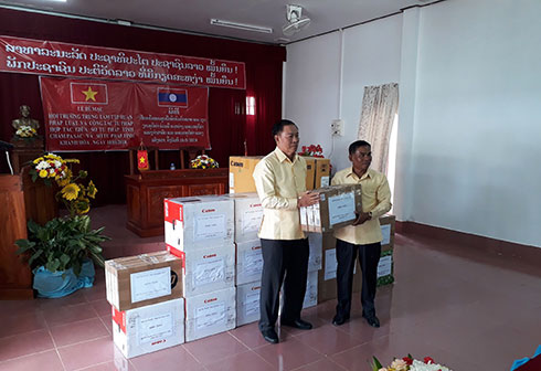 Visit and working trip to Laos