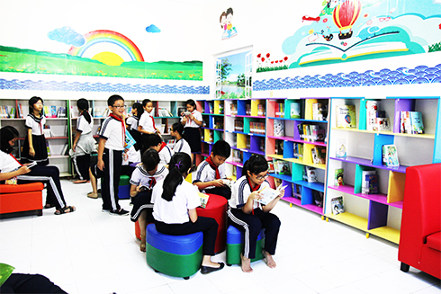 New reading space for children