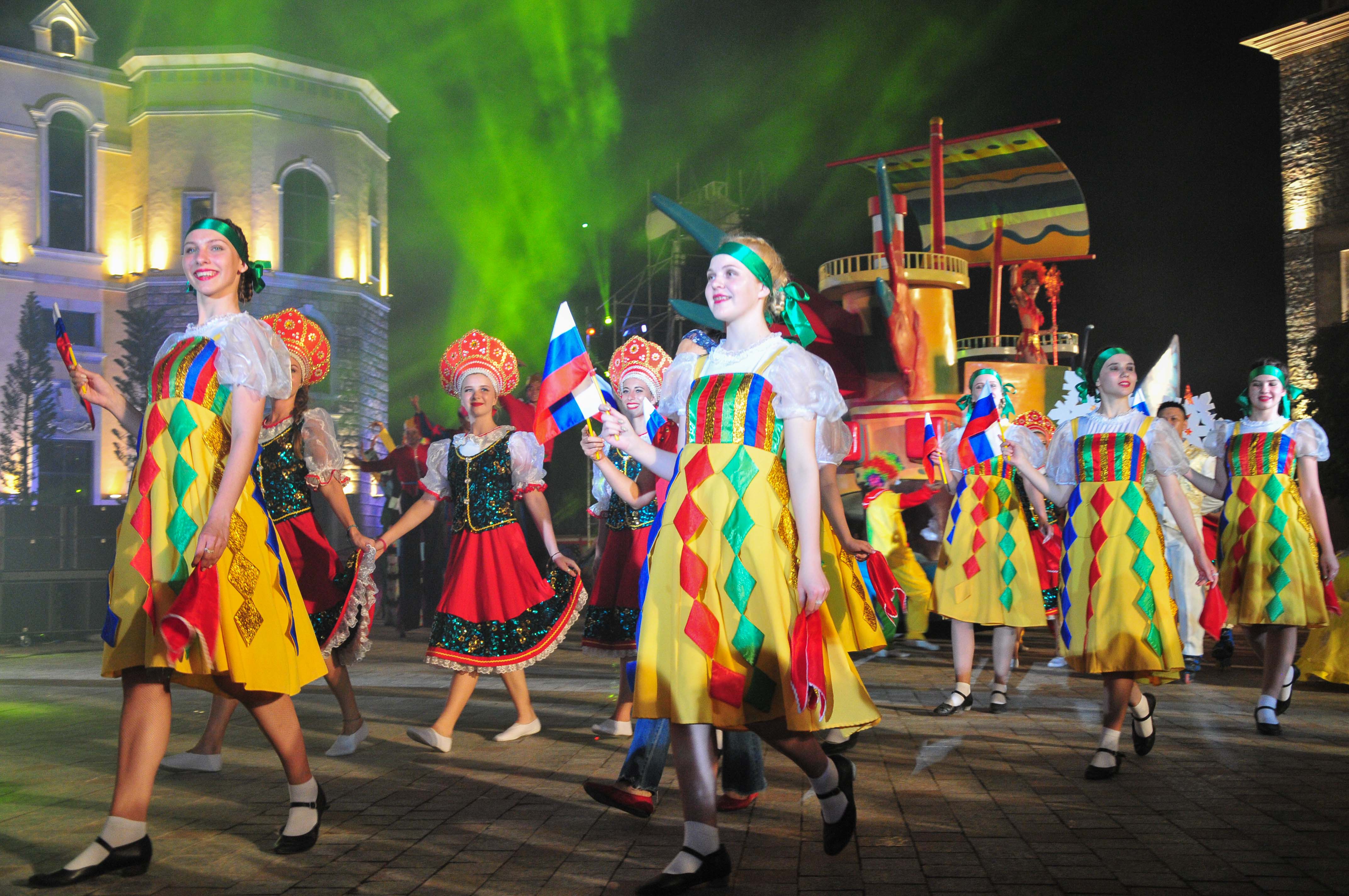 Representatives of children from Russia