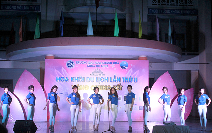 Miss tourism contest of Khanh Hoa University