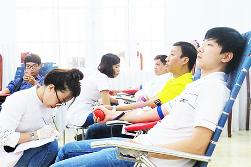 Expanding voluntary blood donation campaign