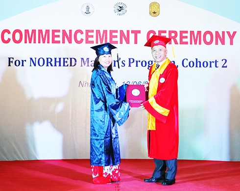 Commencement ceremony for NORHED's Master Program