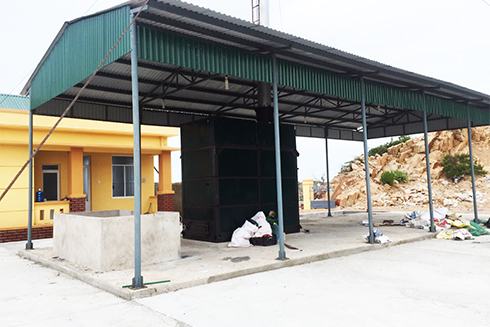 Waste treatment plant on Binh Ba Island to be operational