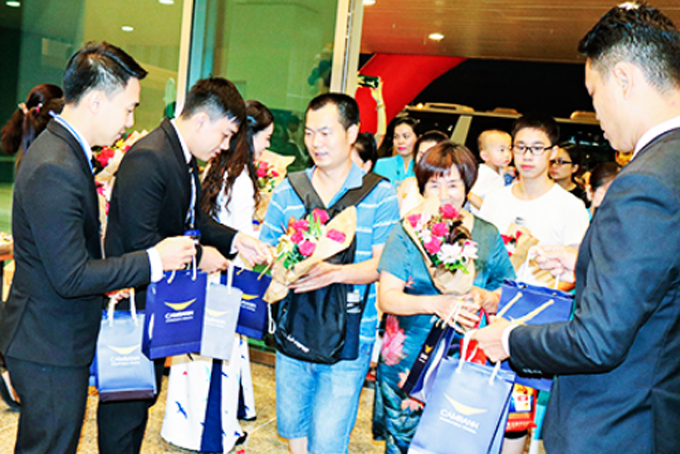 Cam Ranh International Terminal welcomes first flight