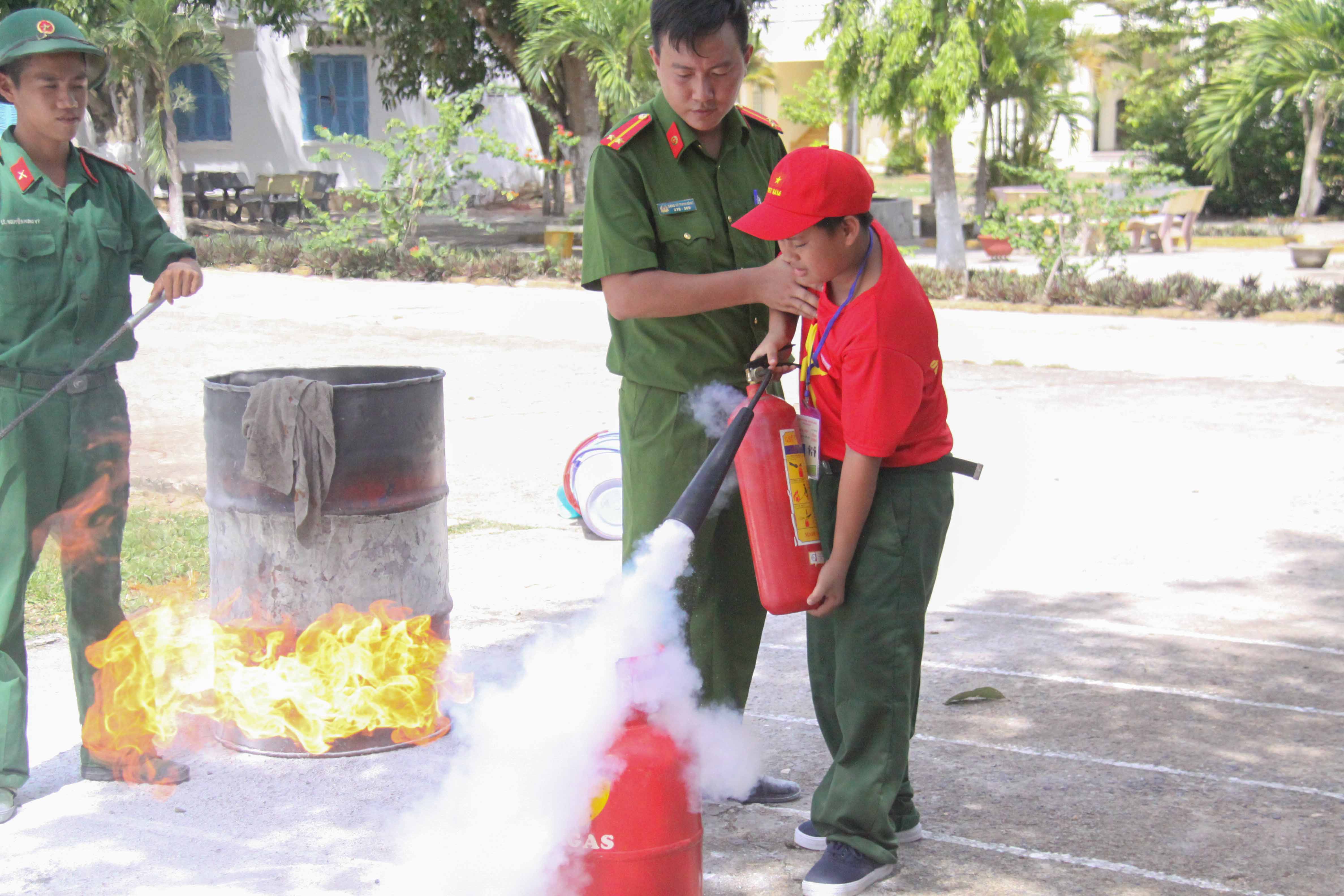 Fire prevention and fire fighting is a new activity of 2019 military semester