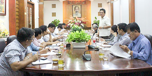 Provincial authority meets businesses and project management boards