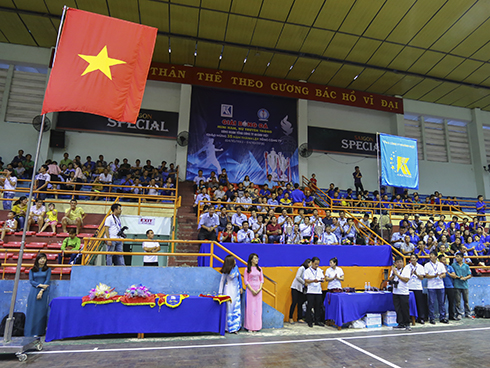 Scene of opening ceremony