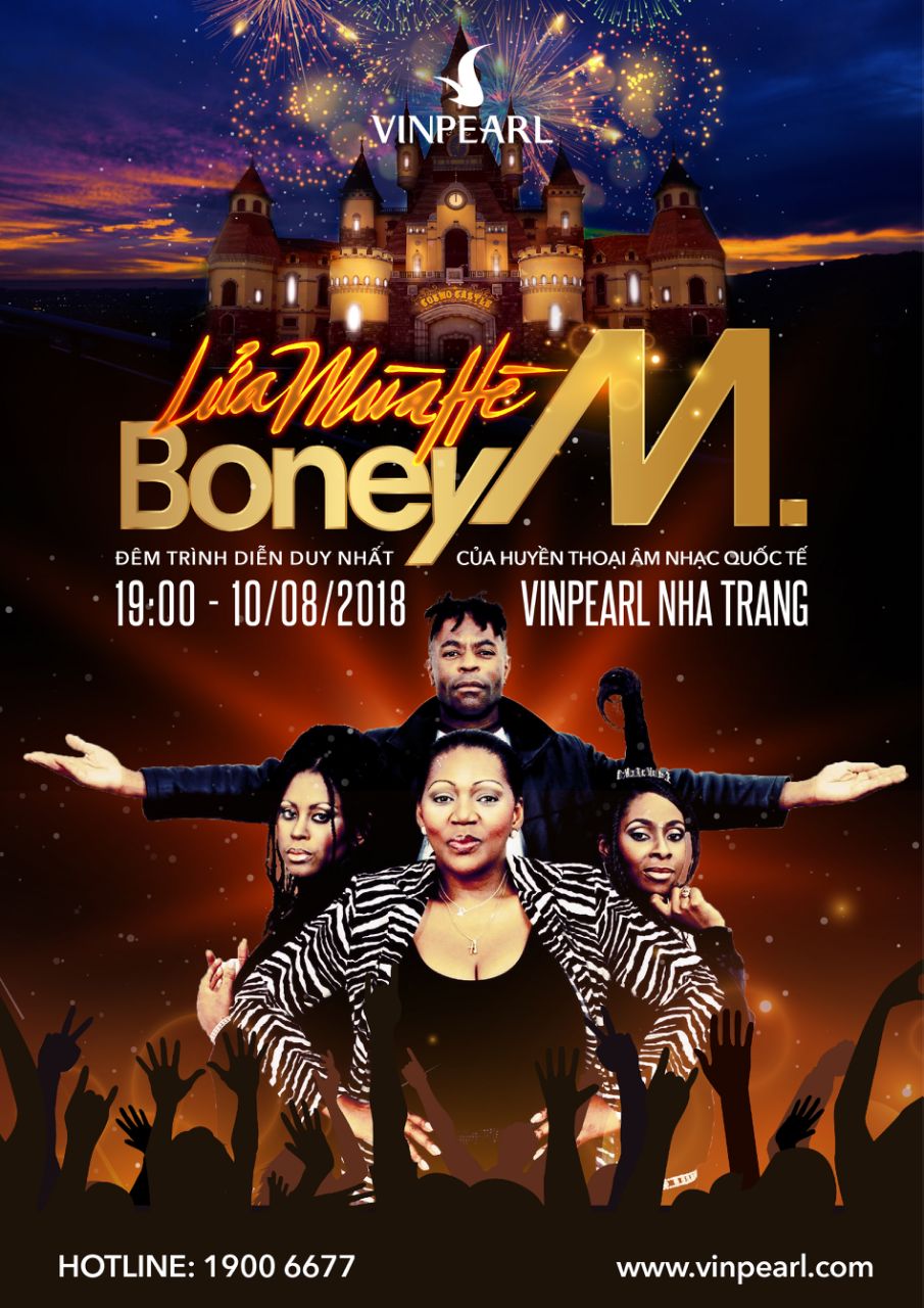 Boney M. vocal group to perform in Vinpearland Nha Trang