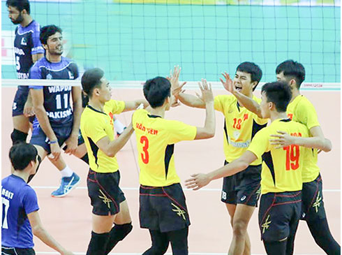 Sanest Khanh Hoa playing play-off match with Wapda 