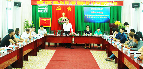 Khanh Hoa Provincial Department of Culture and Sports meets with businesses