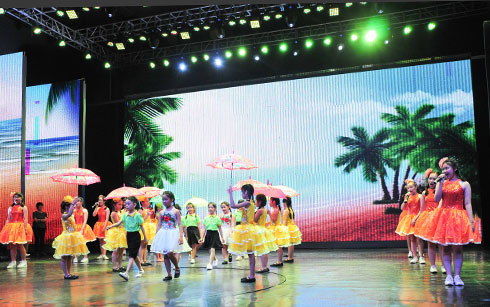 Rewarding playground for children