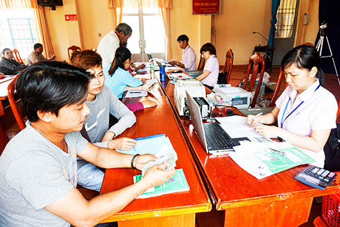 VND490 million of policy credit disbursed for borrowers in Dien Tan Commune