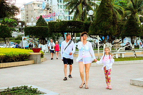 Russian tourists to Khanh Hoa rise slightly