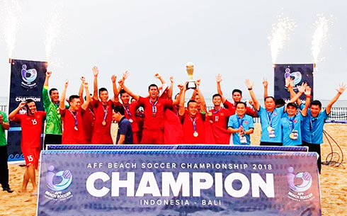 Vietnam, new champion of AFF Beach Soccer Championship