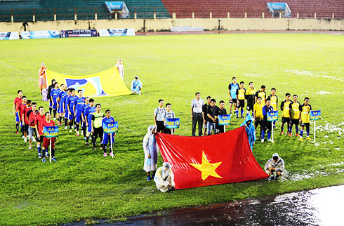 Football tournament for players over 40 joined by five teams