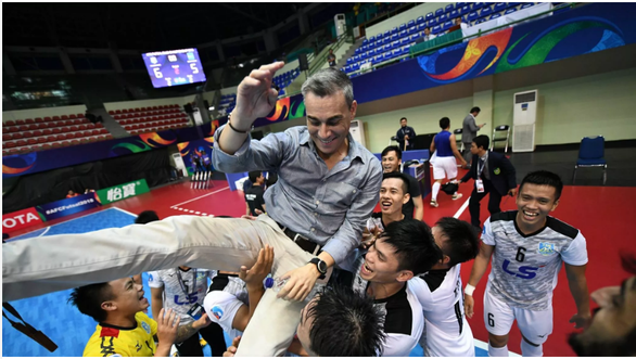 Coach Miguel Rodrigo ranks 4th among world’s best ten club coaches (Photo: futsalplanet.com)