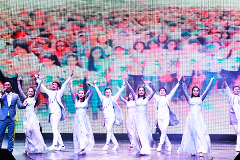 Scheduled art programs for Lunar New Year of Hai Dang Song and Dance Troupe