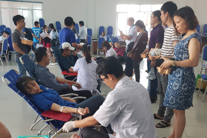 250 join blood donation campaign