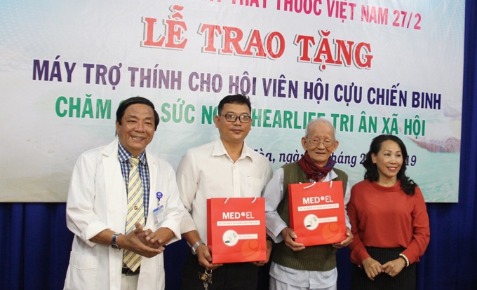 Free hearing tests and aids provided