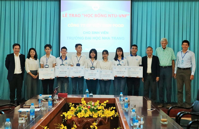 NTU – VNF scholarship recipients.