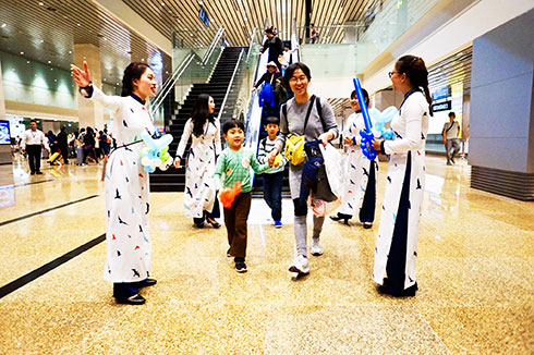 Korean tourists flying directly to Cam Ranh International Airport