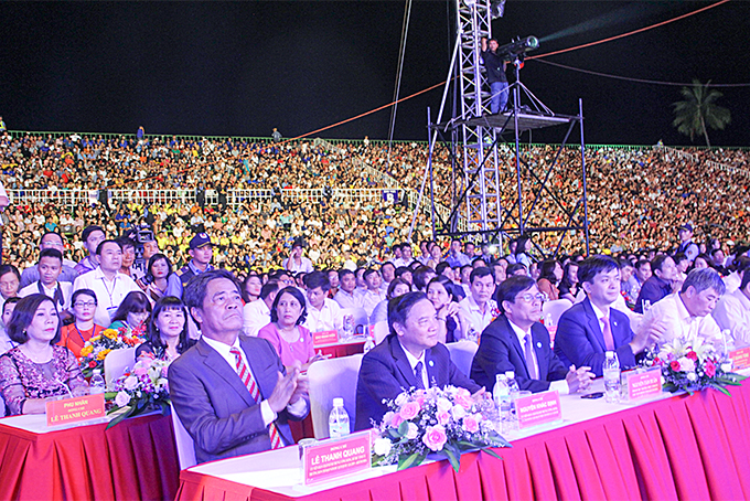 Representatives attending opening ceremony