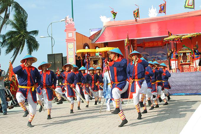 Ritual dance expressing gratitude for the merits of the Whale 