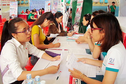 2019 Job Day at Khanh Hoa University