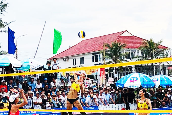 Khanh Hoa athletes win gold and silver at International Women's Beach Volleyball Tournament