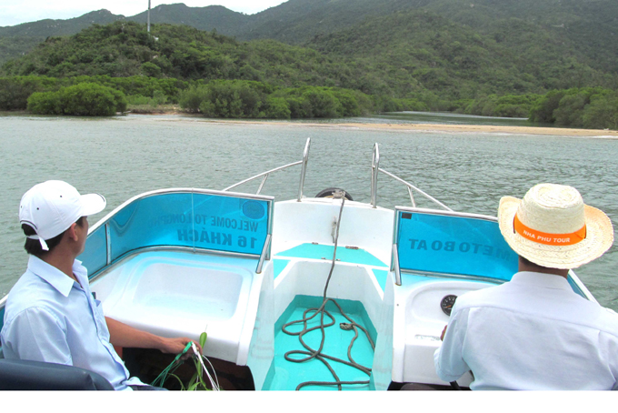 Seeking for mangrove forest protection method