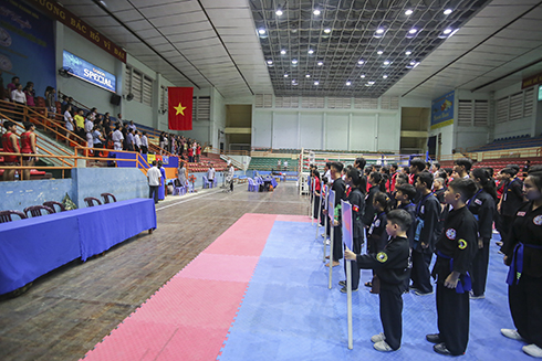 118 players participate in Khanh Hoa's traditional martial art contest