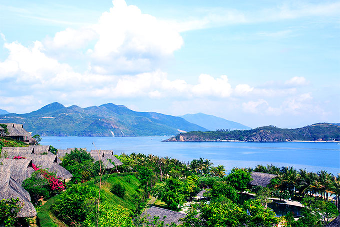 Green space on Hon Tam