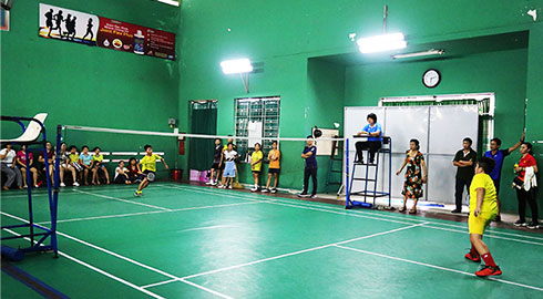 Men’s singles final for under-10-year-old players