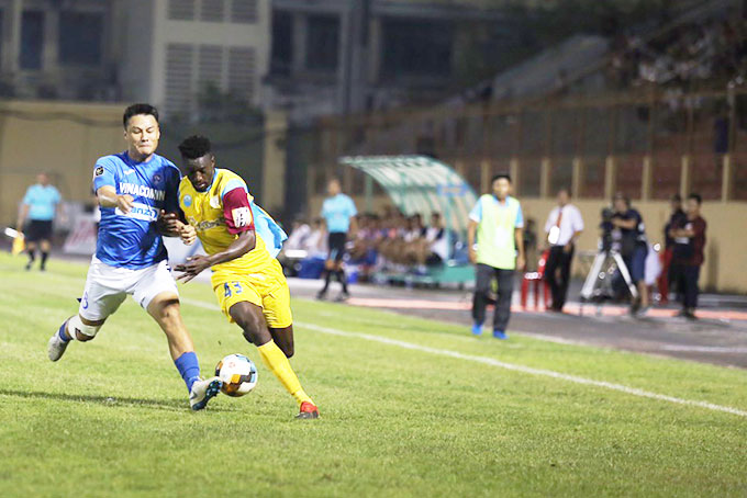 V-League round 18: Sanna Khanh Hoa – Bien Vietnam 1-1 Than Quang Ninh