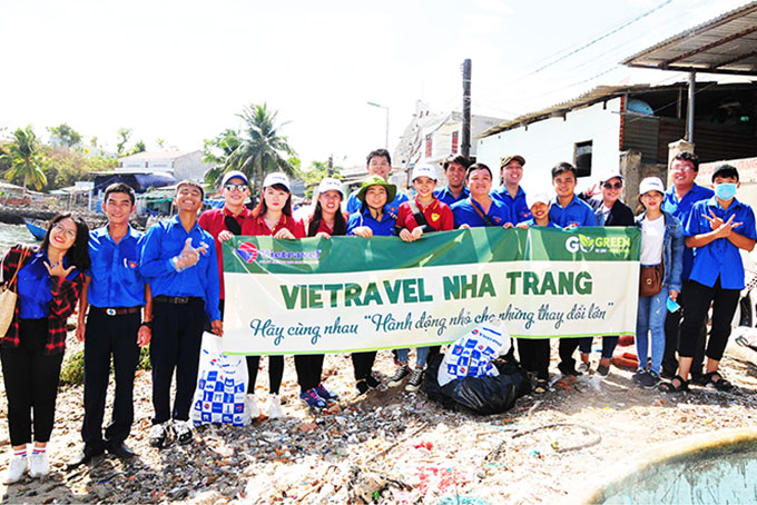 Vietravel Nha Trang actively joins in local community activities