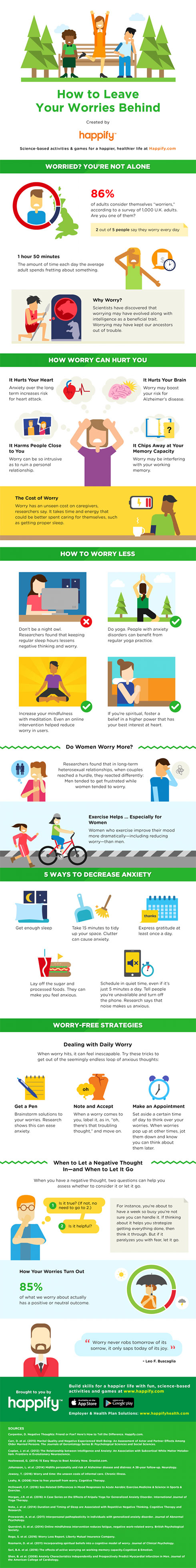 Ways To Worry Less And Reduce Anxiety