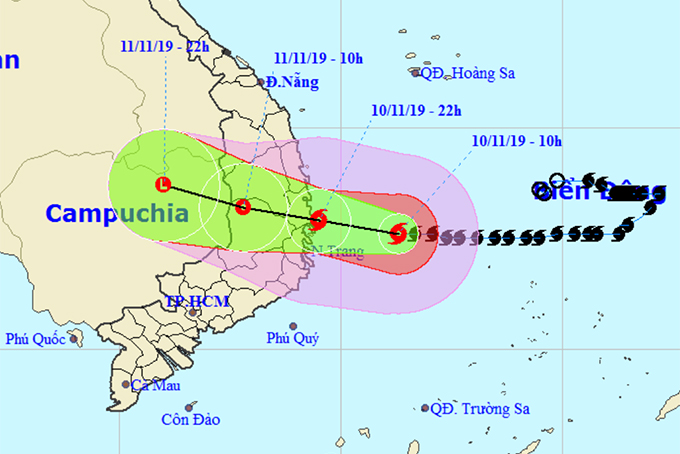 Nakri Storm nears landfall