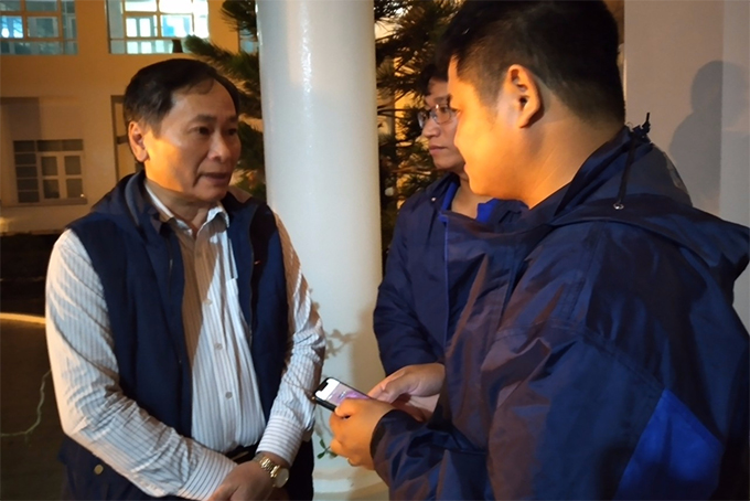 Storm response inspection trip to Van Ninh District