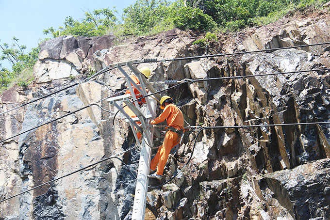 Power restoration effort taken