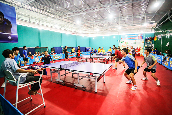 D.K.Q club's open tournament: Interesting playground for table tennis players in Khanh Hoa