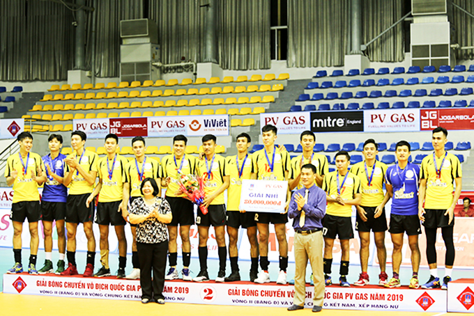 Sanest Khanh Hoa finishes second at national volleyball championship 2019
