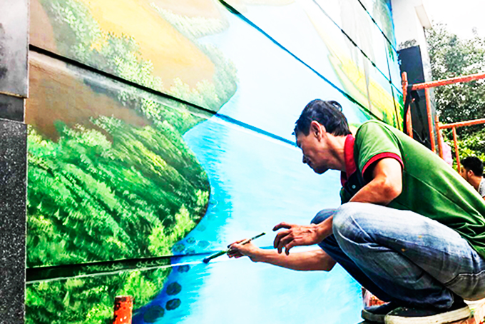 Creating green space in hospital