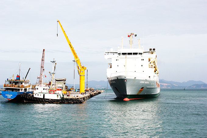 A corner of Cam Ranh Port