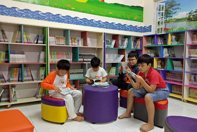 Khanh Hoa Library temporarily closes children's reading room