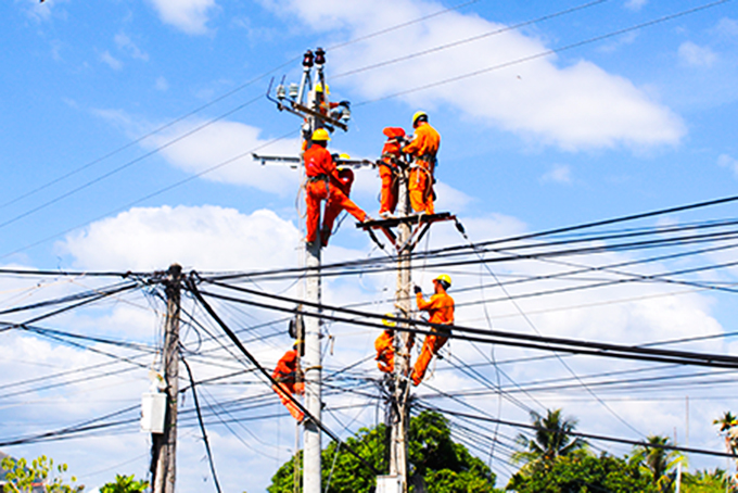 Repairing power grid