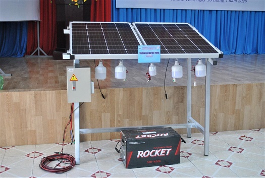 Solar energy system offered to Vinh Luong Border Station
